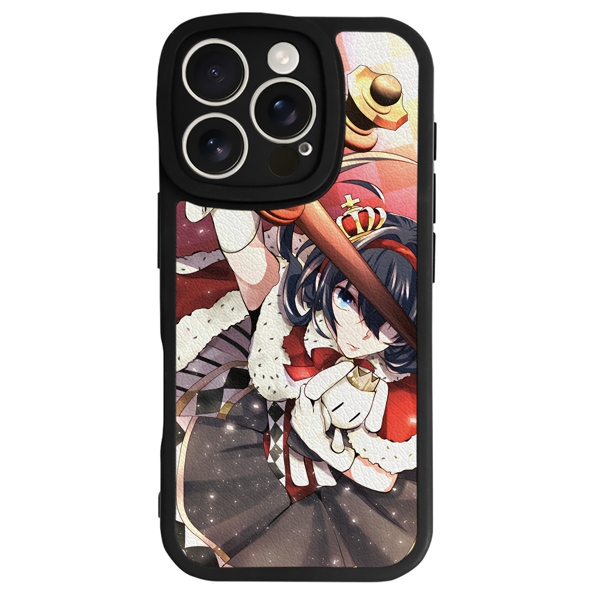 （画像用） 文豪ストレイドッグス Bungo Stray Dogs 【iPhone 16シリーズ対応】シリコンスマホケース（レザー調） 材質：シリコン